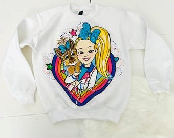 Benutzerdefinierte handbemalte Kinder Jeansjacke