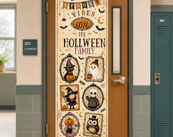 Cruise Door Banner | Cruise Decor | Personalized Cruise Door Decor | Canva Template | Halloween Party | October Cruise | Bracelet | Editable