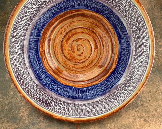 Medium Size Bowl Handmade Bowl,chattered and Decorated - Etsy