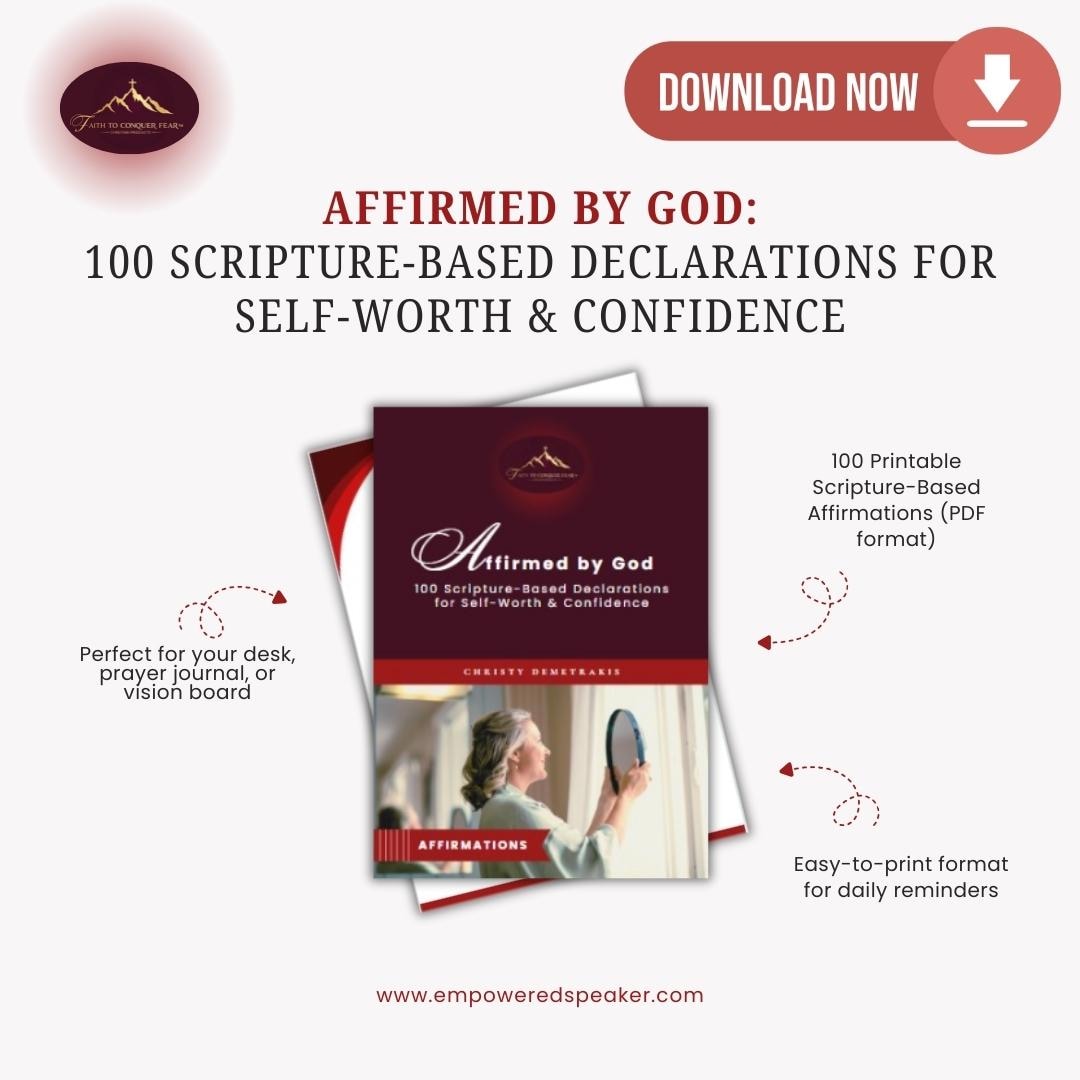 Faith Based Affirmations | 100 Printable Scripture Declarations for ...