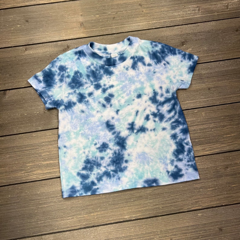 Tie-Dye T-shirt, Tie-dye, Kids Tie-Dye, Toddler TieDye, Baby TieDye, Tie Dye, Blue Tie Dye, Baby TieDye, Tie Dye Tee image 3