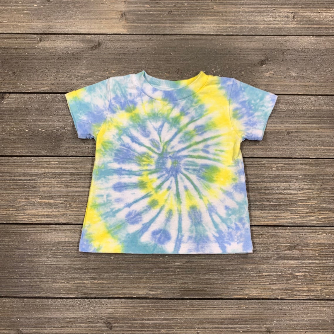Tiedye Baby Tshirt Baby Tiedye Toddler Tshirt Infant Etsy UK