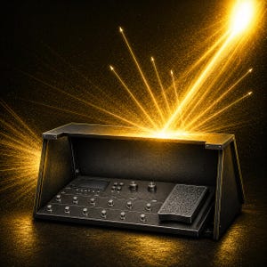The Reflector Pro Pedalboard Sun Shield | Rotten Reflector | Aluminum Cover for Guitar & Bass Effects Pedals