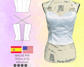 BUSTIER PERLA PATRON