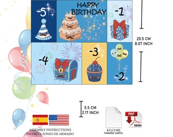 BIRTHDAY GIFT, COUNTDOWN -5 days mustache