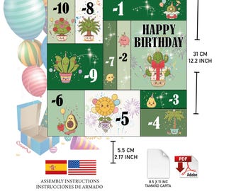 BIRTHDAY GIFT, COUNTDOWN -10 days floors