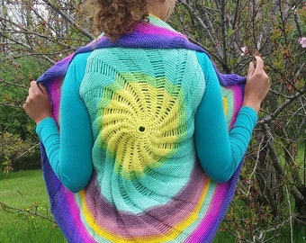 Hurricane Vest Crochet Pattern