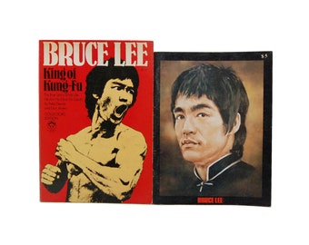 1974 Vtg Bruce Lee Magazines King Of Kung Fu Way Out Zine Collectors Editions Lee Jun Fan Little Dragon Yip Man Martial Arts 70s Vintage