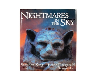 1ère édition Stephen King Nightmares in Sky f-stop Fitzgerald Gargouilles Grotesques Photography Horreur Architecture gothique Lutins vintage des années 80