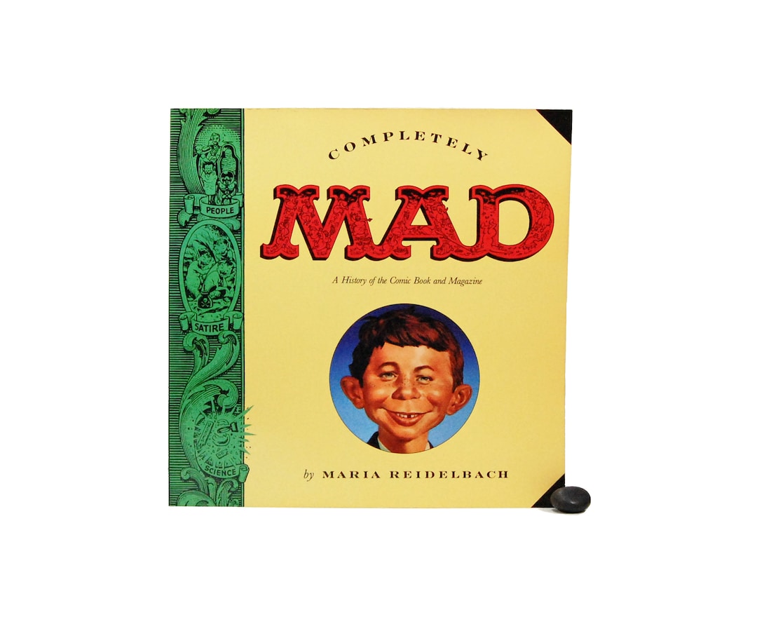 1991 Completely MAD History MAD Magazine Alfred E Neuman 90s Vintage