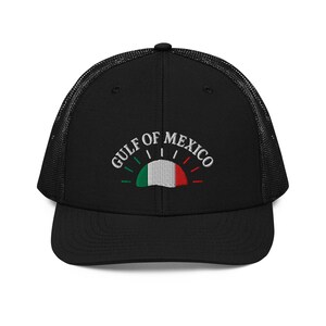 Gulf Of Mexico- Flag Sun- Trucker Cap