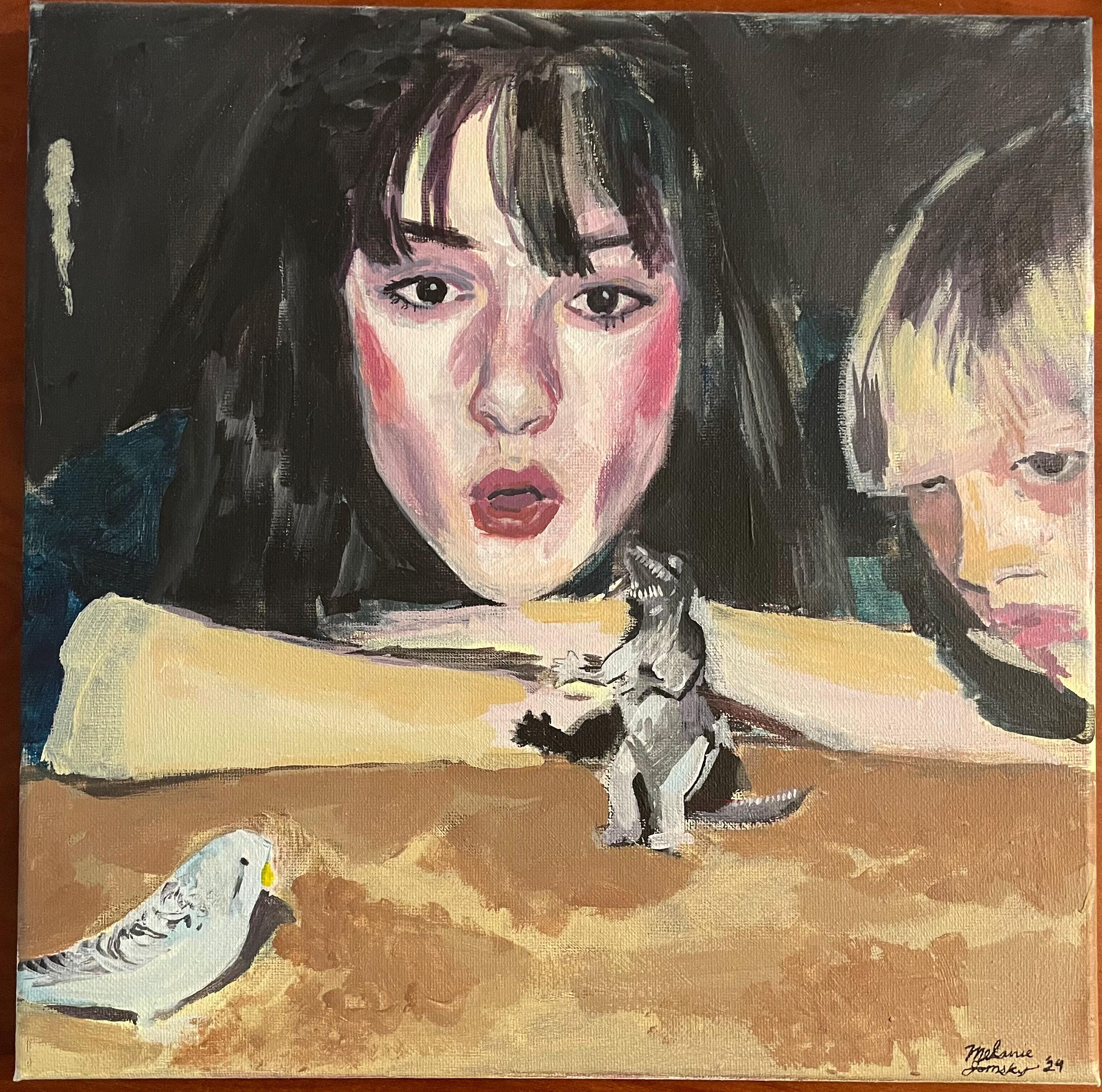 大泥棒の傑作 12x12 アクリル絵画 - Etsy 日本