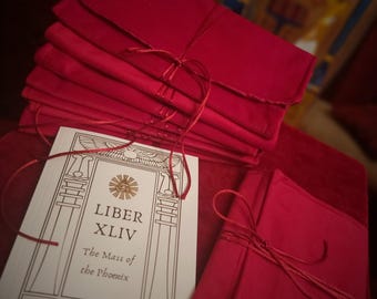 Liber XLIV - Fenixmässan, Begränsad upplaga, Illustrerad bok, Thelemisk ritual