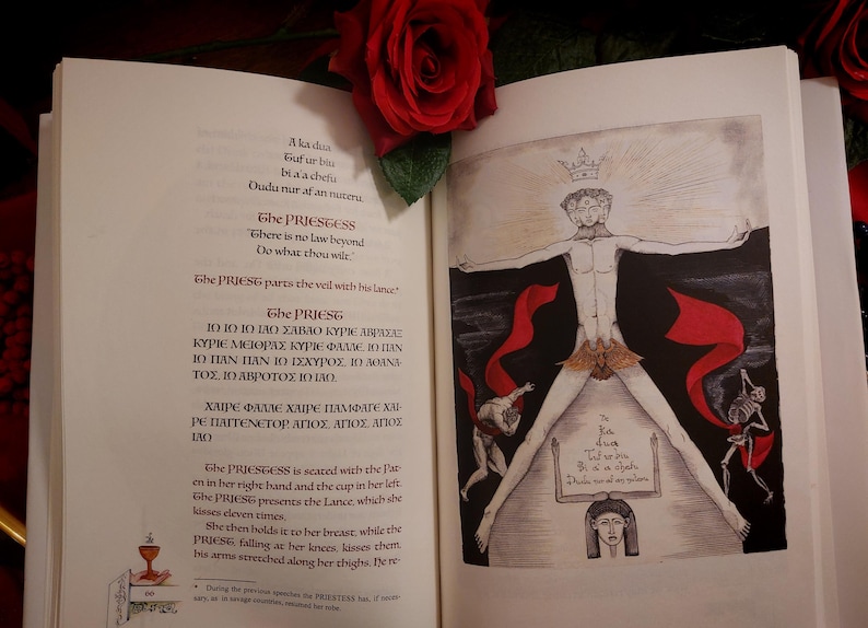 Liber XV - Den gnostiska mässan, begränsad upplaga, illustrerad bok, thelemisk ritual bild 8