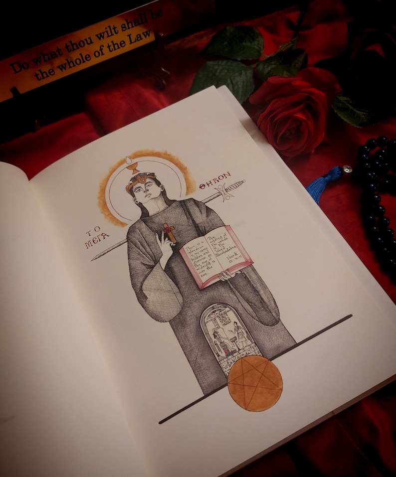 Liber XV - Den gnostiska mässan, begränsad upplaga, illustrerad bok, thelemisk ritual bild 3