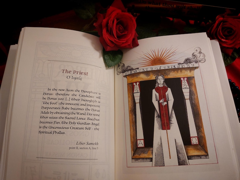Liber XV - Den gnostiska mässan, begränsad upplaga, illustrerad bok, thelemisk ritual bild 7