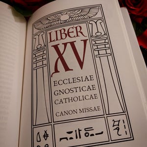 Liber XV - Den gnostiska mässan, begränsad upplaga, illustrerad bok, thelemisk ritual bild 6