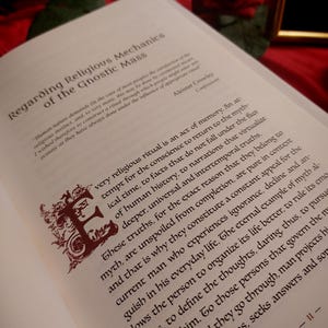 Liber XV - Den gnostiska mässan, begränsad upplaga, illustrerad bok, thelemisk ritual bild 5