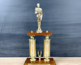 Obedience trial dog show trophy - 1969 vintage