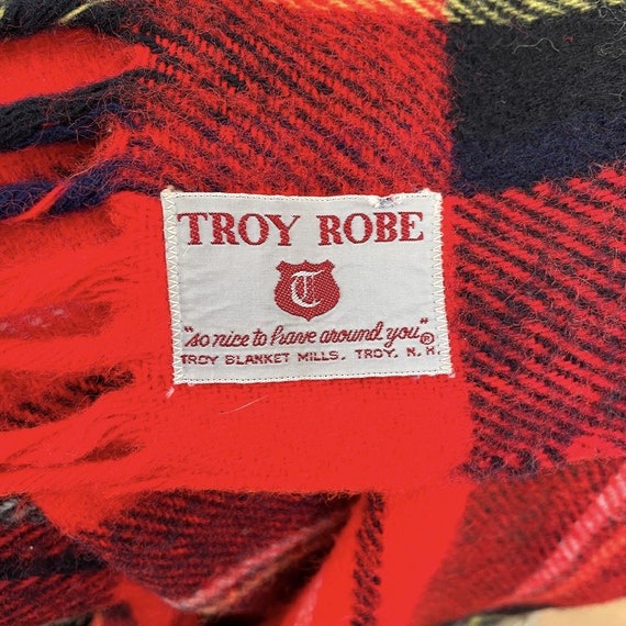 Troy Robe Plaid Throw - 52