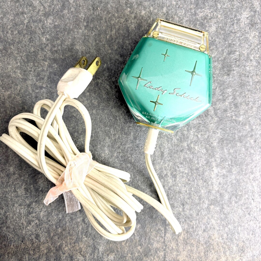 Lady Schick Electric Razor - Atomic Design Vintage Beauty Decor - Works ...