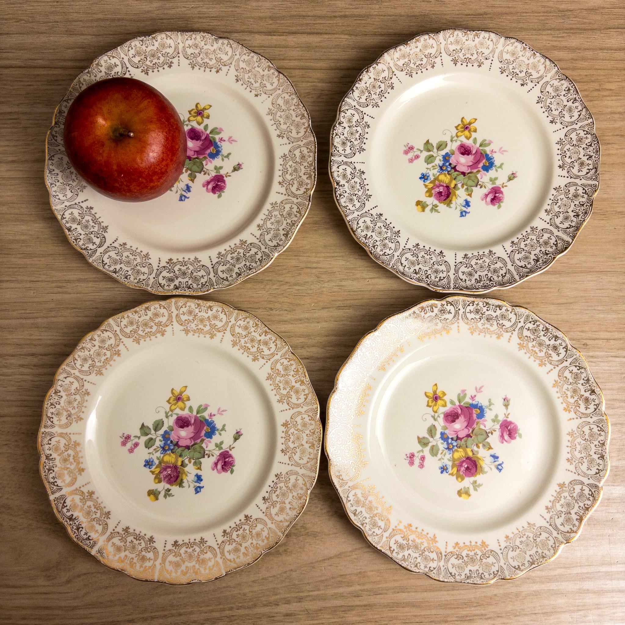 Canonsburg China Rose Set - Etsy