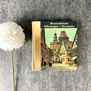 Deutschland Allemagne Germany photo travel book - 1957 hardcover