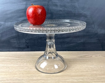 Antique Tiffin EAPG ball & swirl cake stand - late 1800s