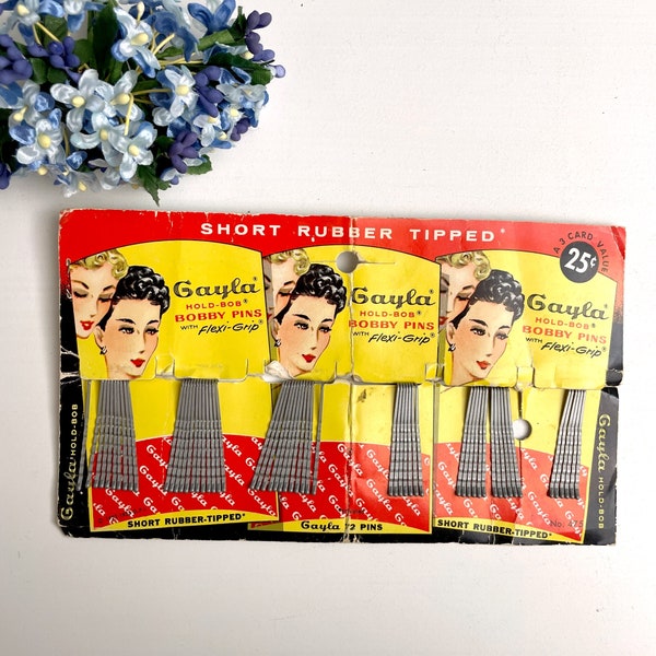 Vintage Bobby Pins Etsy