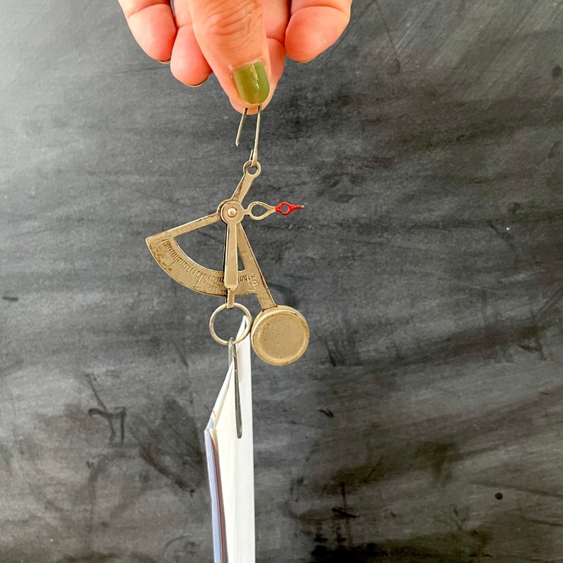 Pocket Postal Scale With Leather Pouch in Original Box Etsy