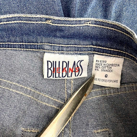 Vintage 1980s Bill Blass denim jeans - size 8 - image 7