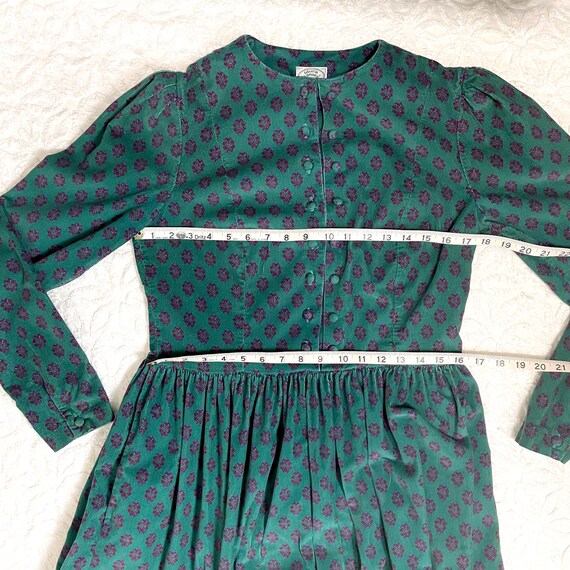 Laura Ashley corduroy dress - 1980s vintage - image 8