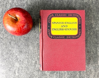 Junior Classic Spanish Dictionary - Wessely and Girones - 1941 hardcover