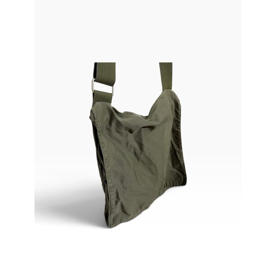 Vintage Gap 90s Y2K Army Olive Green Cotton Crossbody… - Gem