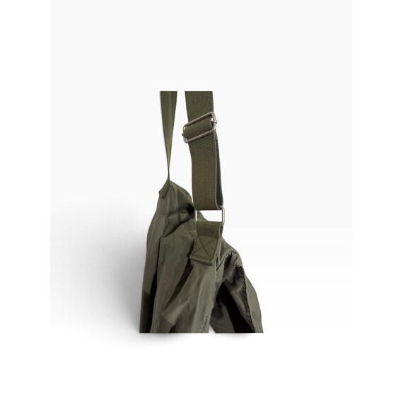 Vintage Gap 90s Y2K Army Olive Green Cotton Crossbody… - Gem