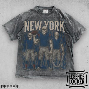 Retro New York Football T-Shirt, Vintage NY Giants Football Tee, Old School Game Day Shirt, Giants Fan Gift Apparel