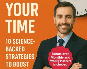 Ebook Maîtrisez votre temps : Stratégies de productivité et d'établissement d'objectifs (téléchargement PDF)