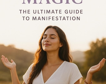 Manifestation Guide Law of Attraction Workbook Spiritual Self-Help Book Mindset & Abundance Digital Download