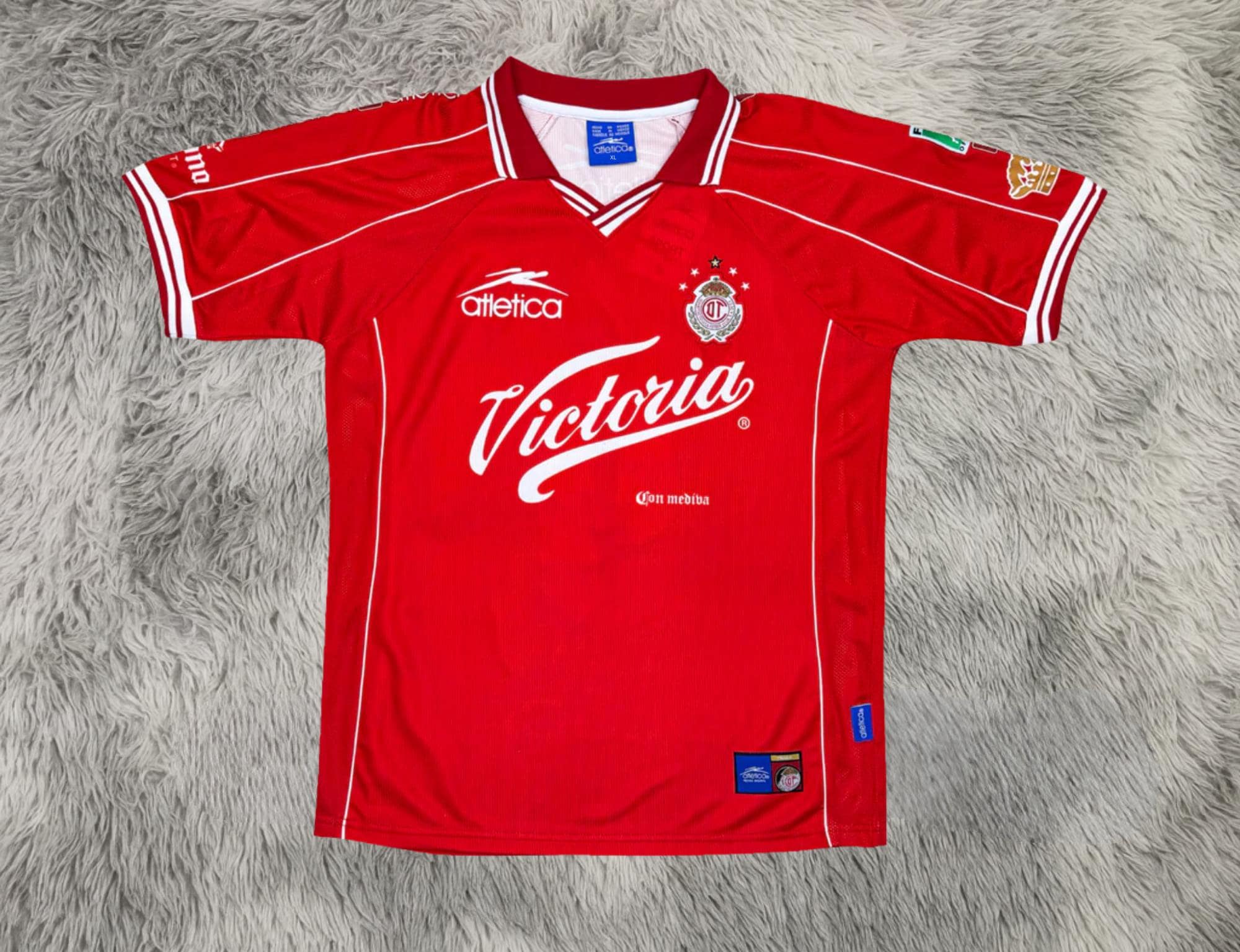 Vintage Toluca Home Jersey: 1999-2000 XL, Number 9 - Etsy