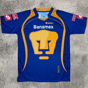 Pumas UNAM 2008-2009 Auswärts Trikot: Retro XL Fußball-Trikot