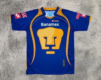 Pumas UNAM 2008-2009 Away Jersey: Retro XL Soccer Shirt - Etsy UK