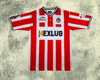 Camiseta retro de fútbol de Chivas Guadalajara - Camiseta local 2005/2006, talla XL