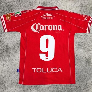 Maillot Domicile Rétro Chivas De Guadalajara 1999-2000 - Taille M Homme - Rouge - Occasion