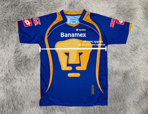 Pumas UNAM 2008-2009 Away Jersey: Retro XL Soccer Shirt - Etsy