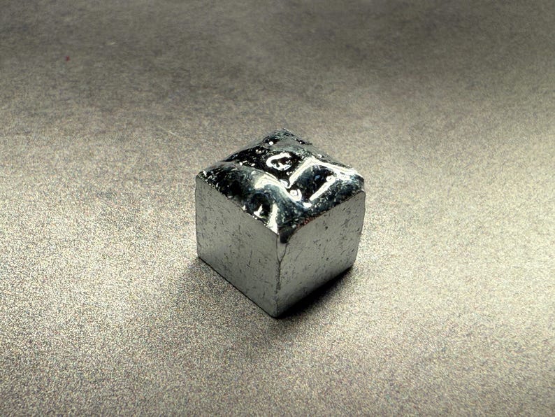 Gallium Metal Sample (5g) – Element Ga #31 | Melts in Your Hand ...
