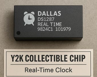 Y2K Computer Chip — Vintage Dallas DS1287 RTC Module