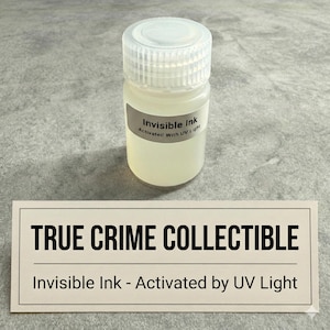 Invisible UV Ink — Blacklight Reactive Glow Ink