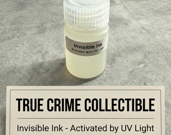Invisible UV Ink — Blacklight Reactive Glow Ink