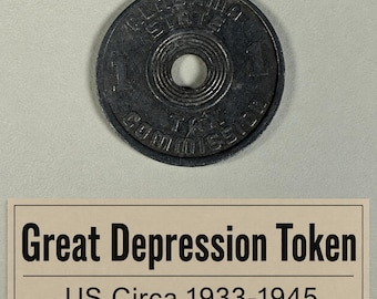 Great Depression Sales Tax Tokens