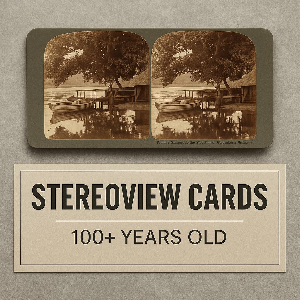 Antique Stereoview Card — Early 3D Photograph - Etsy